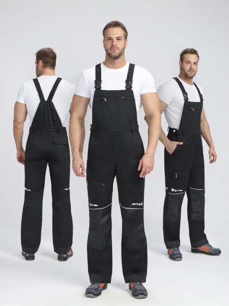 Полукомбинезон ProfLineSpecialist (тк.Смесовая,240), черный