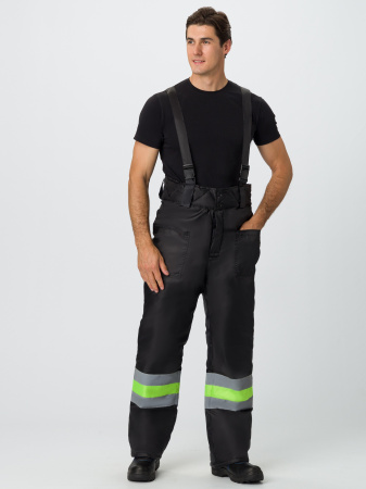 Костюм зимний сигнальный Ярксион-1 СОП (тк.OxLine,90) брюки, лимонный/черный