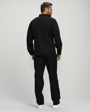 Китель повара Гарво (тк.Смесовая,160), черный