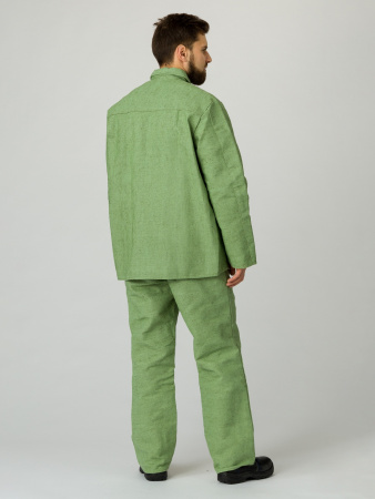 Костюм сварщика 1 кл.защиты (тк.Брезент, 480),хаки