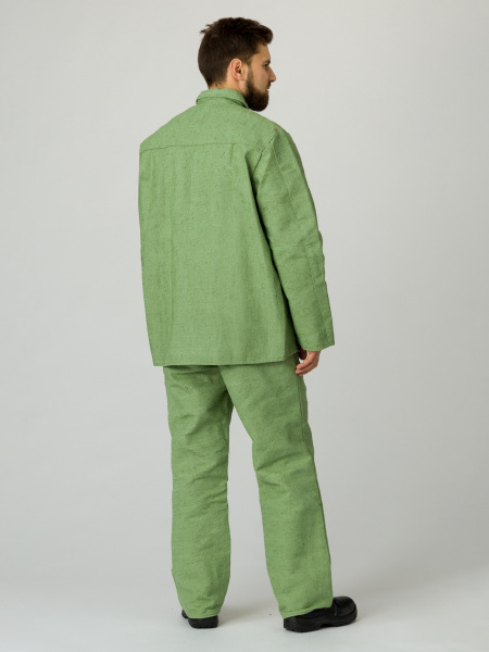 Костюм сварщика 1 кл.защиты (тк.Брезент, 480),хаки