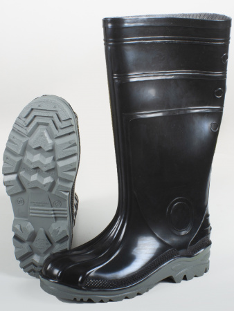 Сапоги мужские ПВХ двухкомпонентные МП, черный (арт.155)