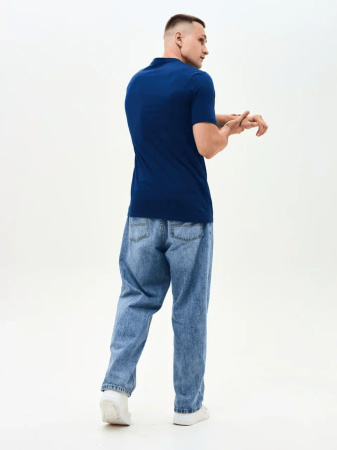 Футболка (тк.Трикотаж,160), т.синий