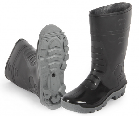 Сапоги мужские ПВХ двухкомпонентные, черный (арт. м.135)