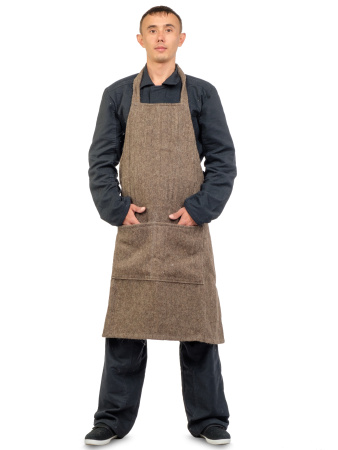 Фартук суконный (тк.Сукно,760), серый