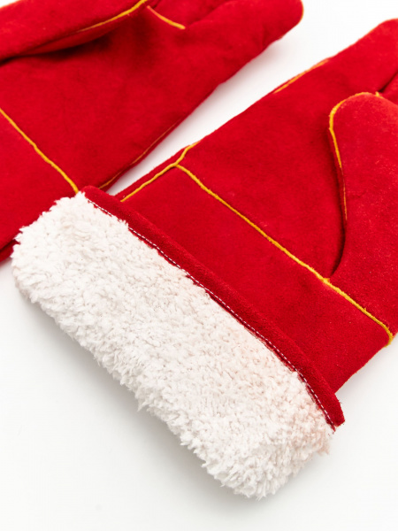 Перчатки (краги) спилковые утепленные термозащитные ProfLineSpecialist