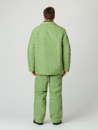 Костюм сварщика зимний 1 кл.защиты (тк.Брезент,480), хаки