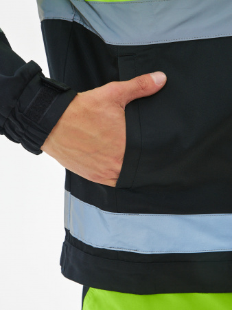 Костюм сигнальный ProfLineSpecialist-1 (тк.Смесовая МВО,240) брюки, желтый/черный