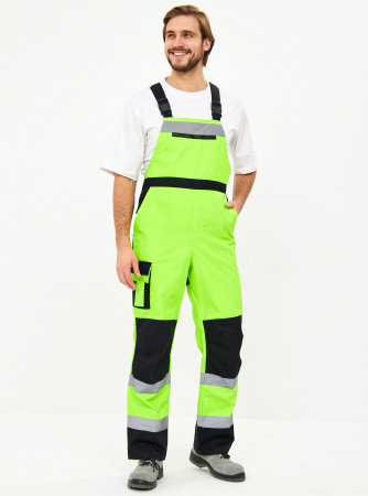 Костюм сигнальный ProfLineSpecialist-2 (тк.Смесовая МВО,240) п/к, желтый/черный