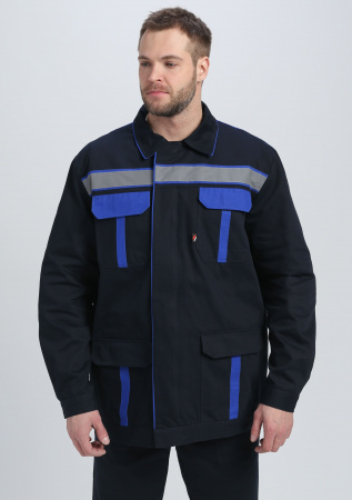 Костюм Итрорис-1 СОП (тк.Саржа,250) брюки, т.синий/васильковый