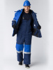 Костюм зимний Нордхард-2 СОП (тк.Смесовая,250) п/к, т.синий/васильковый