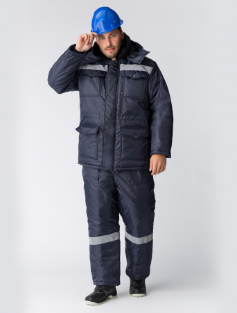 Костюм зимний Мерак-2 СОП (тк.Оксфорд) п/к, т.синий