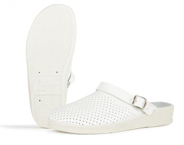 Сабо женские иск.кожа ПВХ (арт. 4-12-2), белый