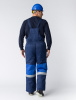Костюм зимний Нордхард-2 СОП (тк.Смесовая,250) п/к, т.синий/васильковый