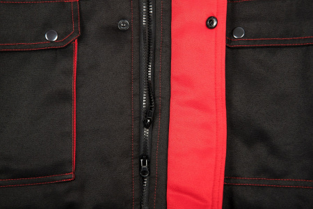 Костюм зимний Нейч-2 СОП (тк.Смесовая,210) п/к, черный/красный