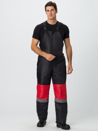 Костюм зимний Мегрес-2 СОП (тк.OxLine,90) п/к, красный/черный