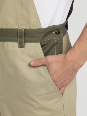 Полукомбинезон Ридоф (тк.Канвас,270), хаки/бежевый