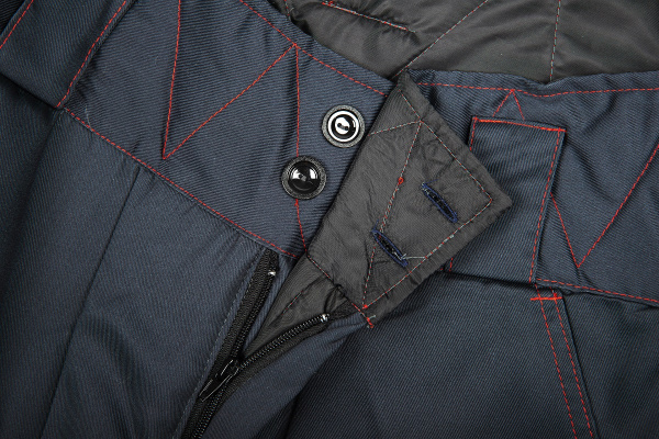 Брюки зимние Флофт (тк.Твил,210), т.серый