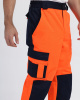 Костюм сигнальный ProfLineSpecialist-1 (тк.Смесовая МВО,240) брюки, оранжевый/т.синий