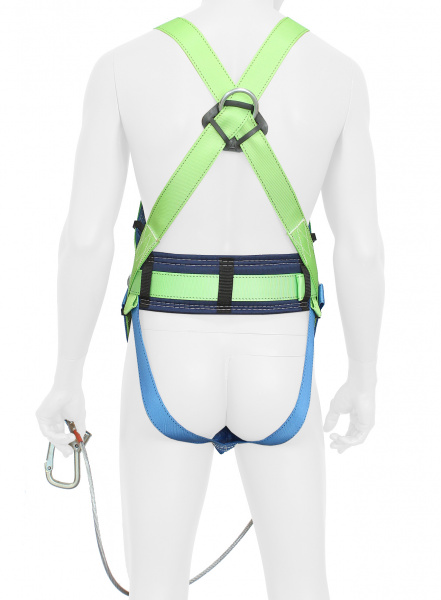 Привязь страховочная УСП 2 БЖ с тросом 1,5м