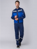 Костюм Роба-2 СОП (тк.Смесовая,210) п/к, т.синий/васильковый