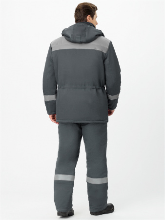 Костюм зимний Нейч-2 СОП (тк.Смесовая,210) п/к, серый/св.серый