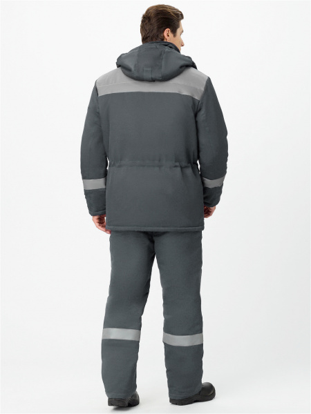 Костюм зимний Нейч-2 СОП (тк.Смесовая,210) п/к, серый/св.серый