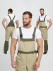 Полукомбинезон Ридоф (тк.Канвас,270), хаки/бежевый