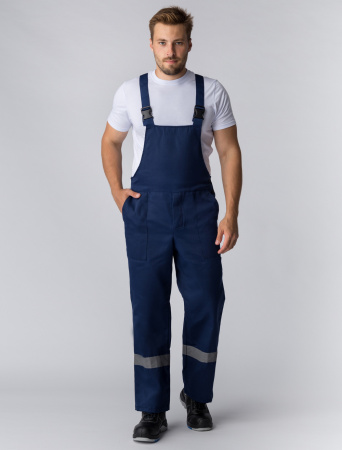 Костюм Квайл-2 СОП (тк.Смесовая,210) п/к, т.синий/оранжевый