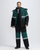 Костюм зимний Нордхард-2 СОП У. (тк.Смесовая,240) п/к, черный/т.зеленый