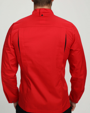 Китель повара Гастро (тк.Смесовая,160), красный