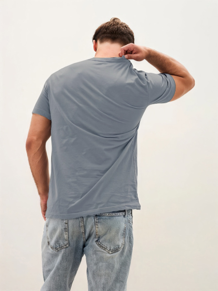 Футболка ProfLineBase (тк.Трикотаж,160), серый