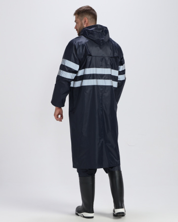 Плащ влагозащитный ProfLineSpecialist СОП (ПВХ,210), т.синий