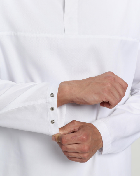 Костюм мужской Хаспфуд-Стандарт (тк.Смесовая,160), белый