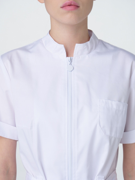 Халат женский Сансара-005 (тк.Смесовая,160) MedLine, белый