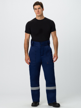 Брюки зимние Квайл СОП (тк.Смесовая,210), т.синий