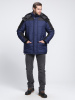 Куртка зимняя Европа (тк.Дюспо), т.синий/черный