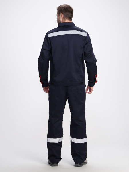 Костюм Флофт-2 СОП (тк.Смесовая,210) п/к, т.синий/васильковый/красный