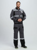 Костюм Вивантек-1 СОП К. (тк.Смесовая МВО,240) брюки, т.серый/черный/св.серый