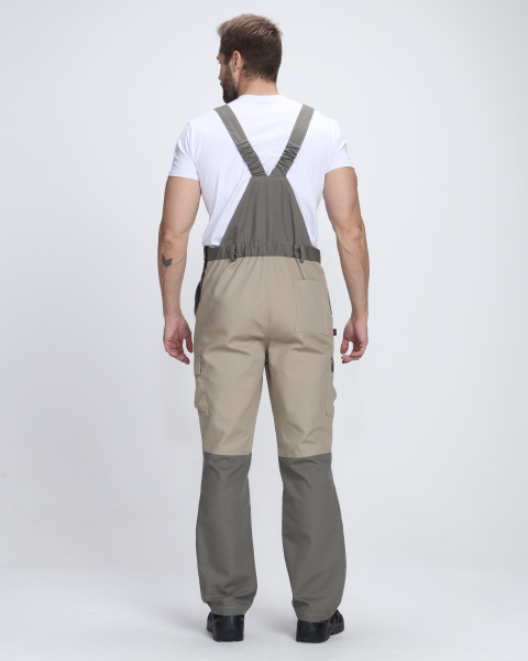 Полукомбинезон Ридоф-2 (тк.Канвас,270), хаки/бежевый