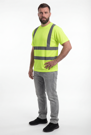 Футболка ProfLineSpecialist СОП (тк.Трикотаж,140), желтый