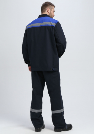 Костюм Итрорис-1 СОП (тк.Саржа,250) брюки, т.синий/васильковый