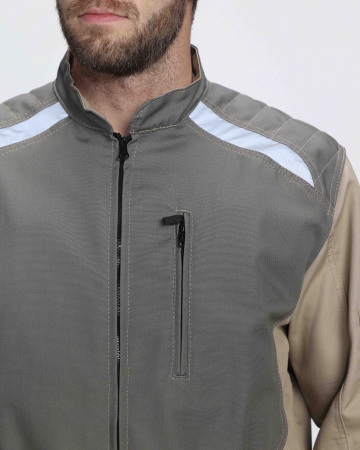 Куртка Ридоф-2 (тк.Канвас,270), хаки/бежевый