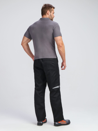 Рубашка поло ProfLineBase (тк.Пике,180), серый