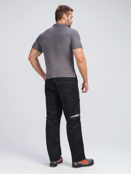 Рубашка поло ProfLineBase (тк.Пике,180), серый