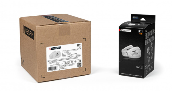 Фильтр противоаэрозольный RESPIK® R11 P1 R (2 шт)