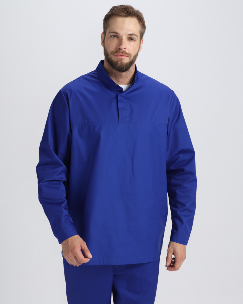 Костюм мужской Хаспфуд-Стандарт (тк.Смесовая,160), васильковый