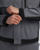 Куртка Айкор (тк.Смесовая,260), т.серый/черный