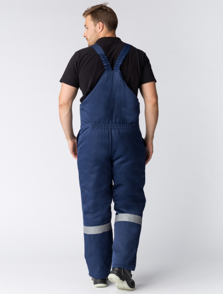 Полукомбинезон зимний Квайл (тк.Смесовая,210), т.синий