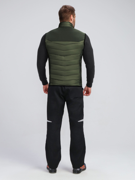 Жилет утепленный ProfLineLeader (тк.Нейлон/Софтшел), хаки